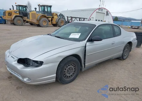 2004 Chevrolet Monte Carlo Ls from USA, damaged, VIN 2G1WW12E449101327